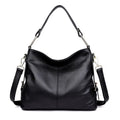 Women's genuine leather crossbody bag in vertical square design with multiple compartments
