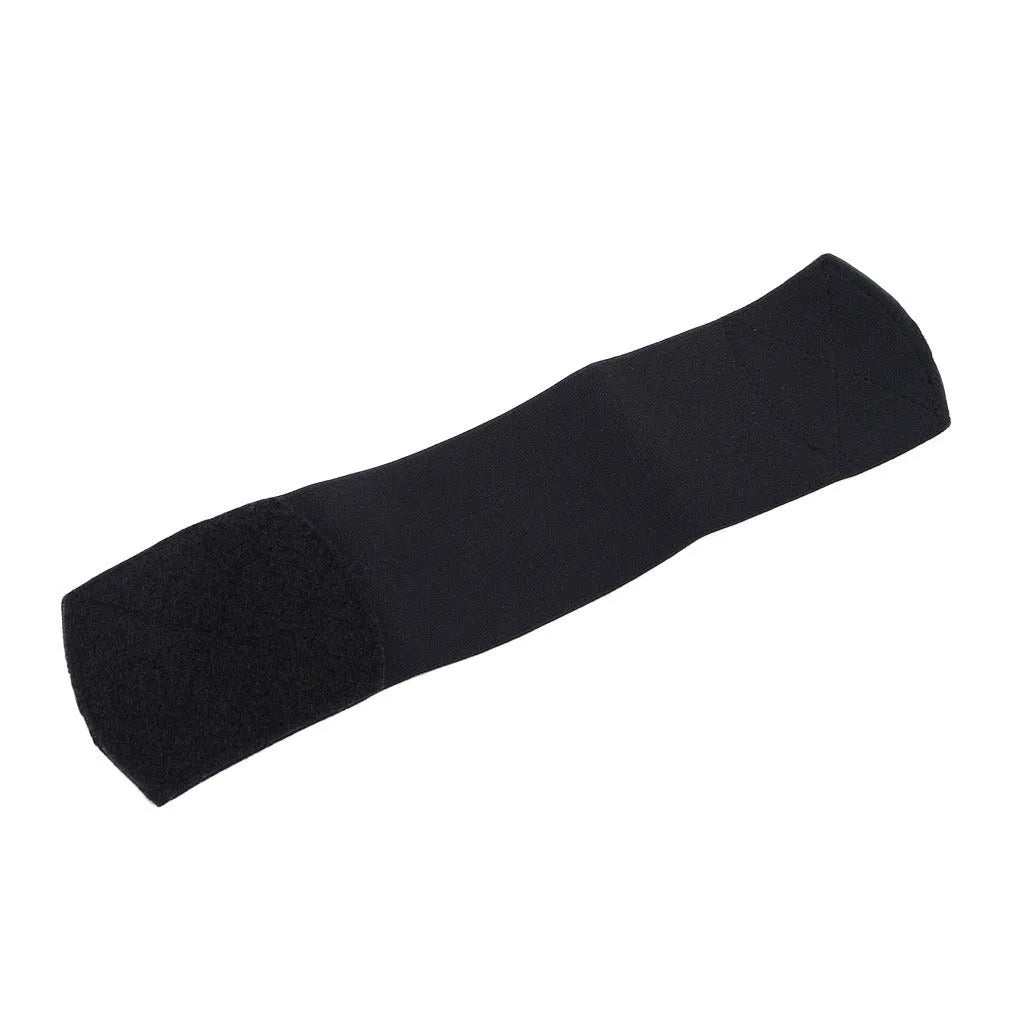 Rubber shin guard tape belt for football protection in red blue black or white