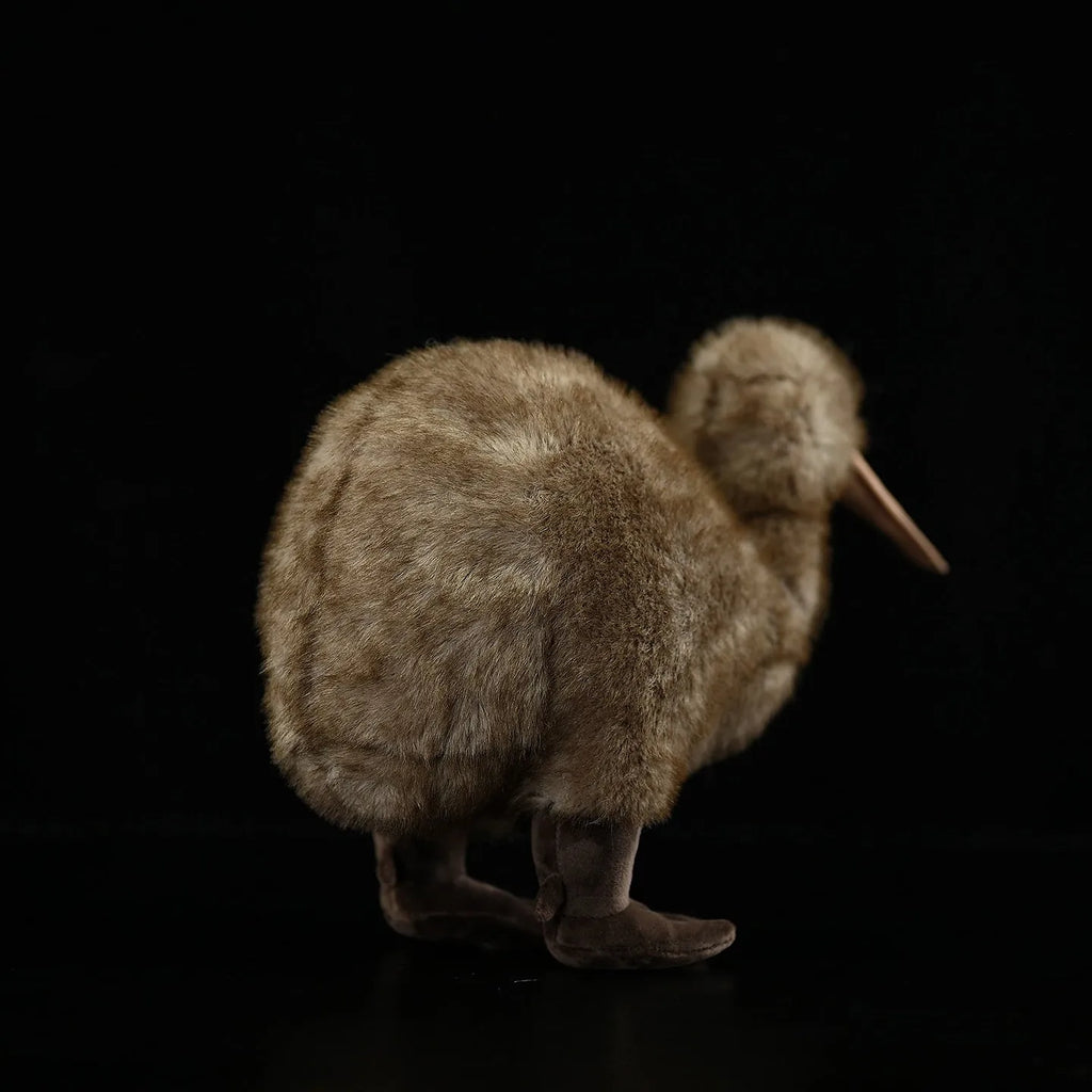 Kiwi plush toy 25cm tall and 13cm wide in pictured colour with chemical fibre and iron wire
