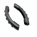Fibre steering wheel anti-skid sleeve in carbon fibre black colour with 38cm diameter
