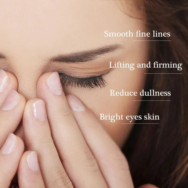 Tube of peptide anti-dark circle eye cream for reducing puffiness, 20g