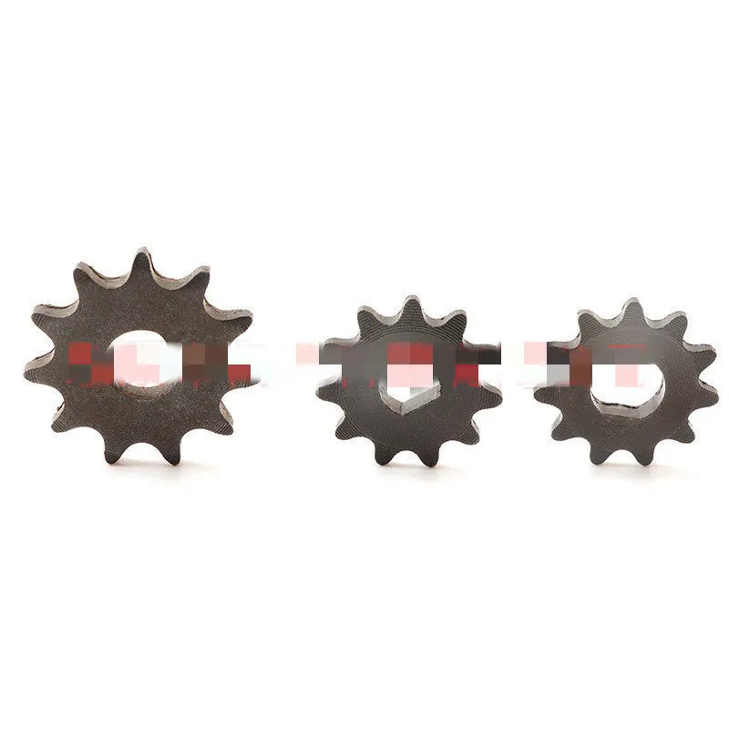 11-tooth cast iron motorcycle gear for 25hT8F chain reduction motor