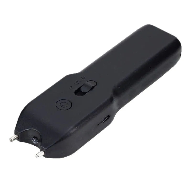 Black handheld livestock driving device 0.49kg 180x125x65mm for pigs cattle sheep dogs
