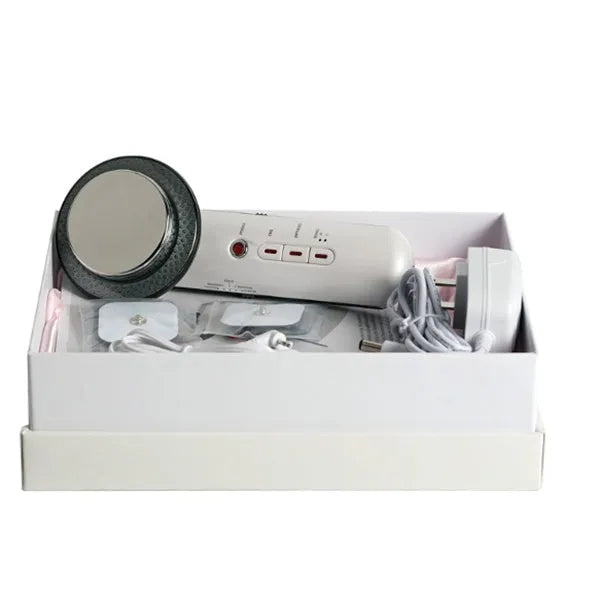Ultrasonic massage beauty instrument with EMS and infrared heat therapy, 560g, for face and body use