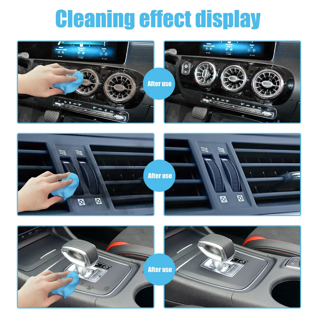 20g car cleaning mud gel for removing dust from interior vents and gaps