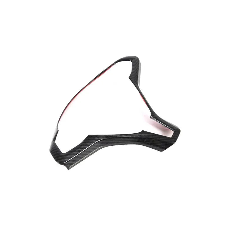 Tesla Model S steering wheel decorative frame in carbon fibre colour ABS plastic