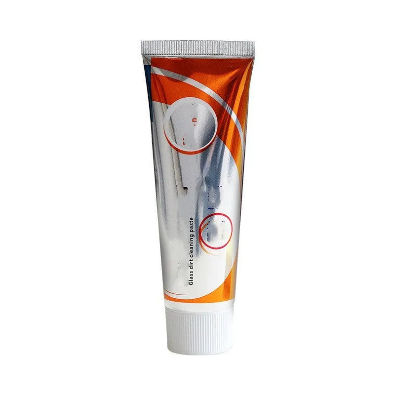 65ml white bottle of car windshield cleaning paste for oil stain removal