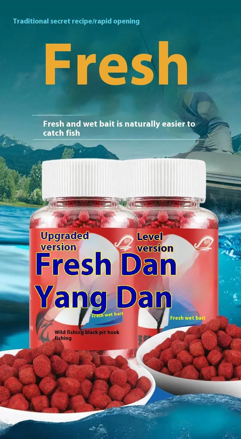 Bottle of lazy particle crucian carp and grass carp bait for freshwater wild fishing