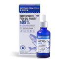 50ml deep sea fish oil supplement bottle for dogs and cats with phospholipid oil and vitamins A C D E