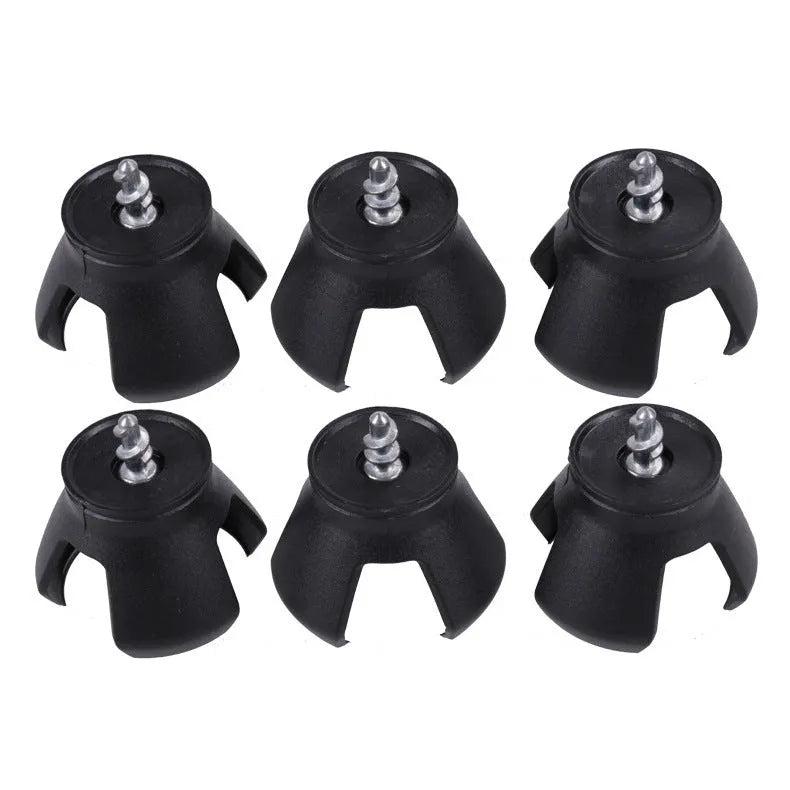 Black golf ball picking device with putter-style clip, 60g weight