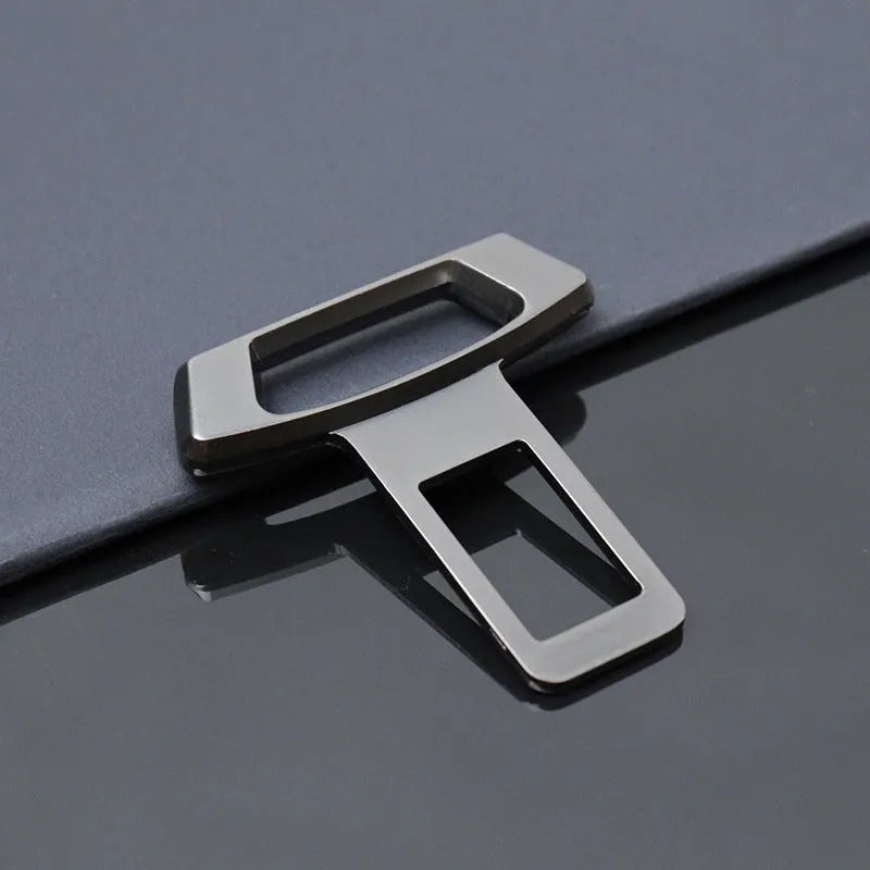 Metal silencer insert for car interiors in matte black, gold, and silver colour options.