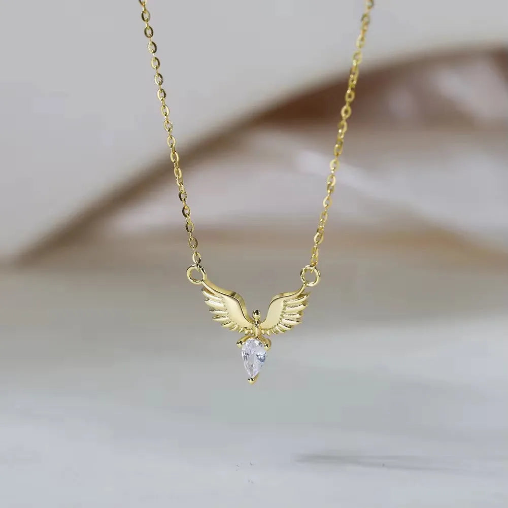 925 sterling silver eagle pendant necklace on an adjustable O-ring chain