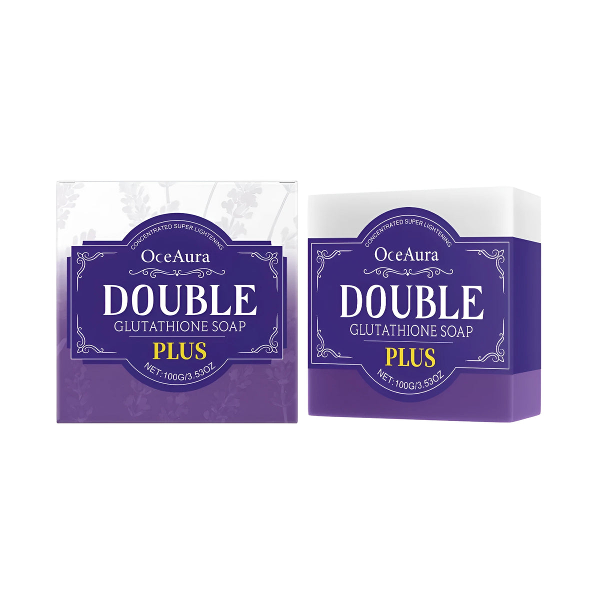 Lavender bath soap bar 100g with natural ingredients shea butter and coconut oil