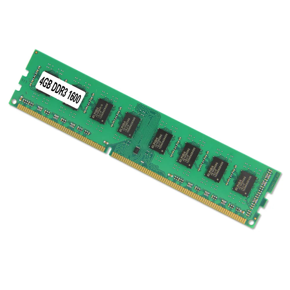 4GB DDR3 1600 desktop memory module for AMD compatible systems