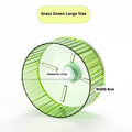 21cm plastic parrot running wheel toy in multiple colour options for bird cage exercise
