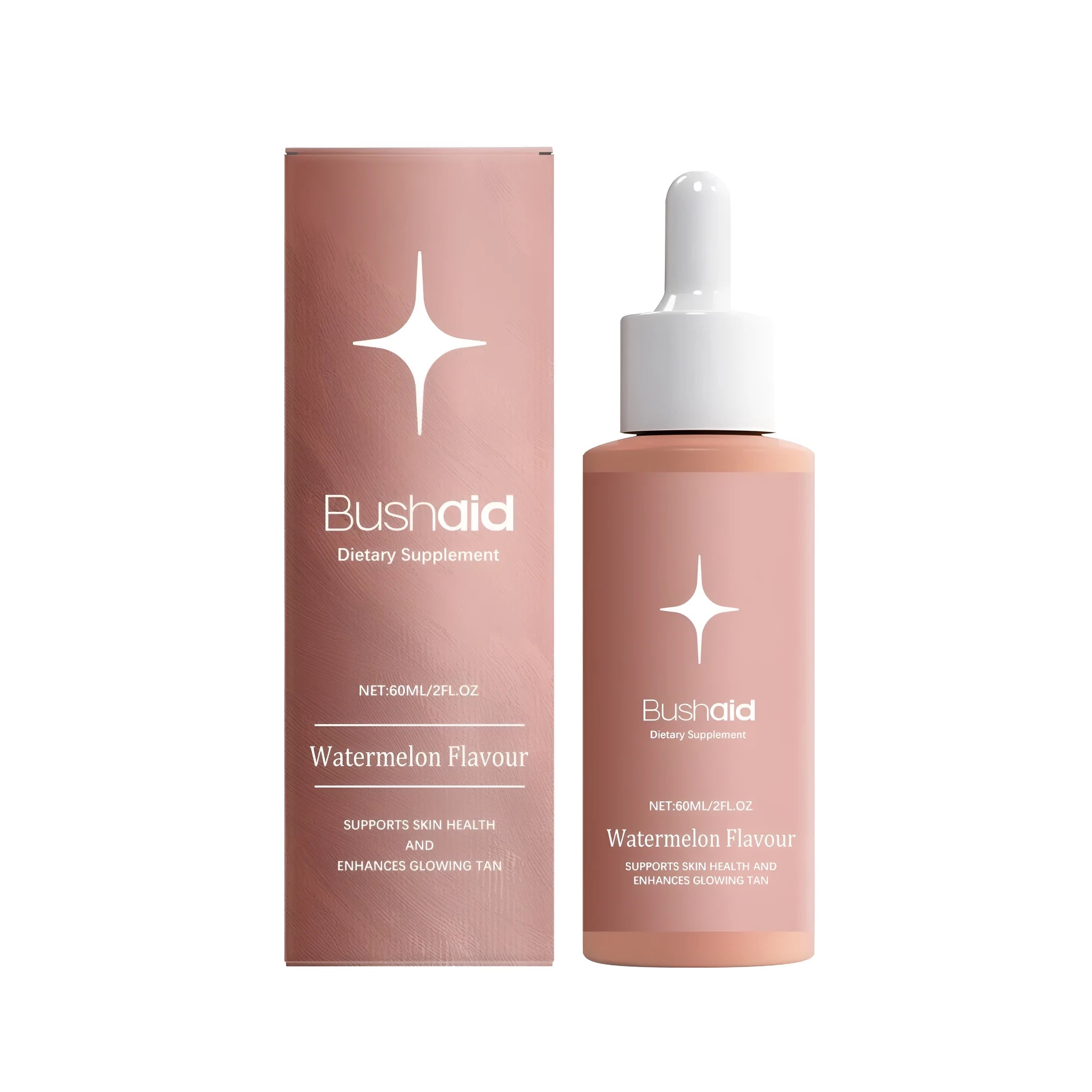 60ml bottle of liquid dietary supplement with traditional Chinese medicine extract.