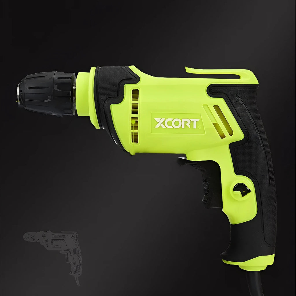 450W pistol grip electric hand drill with multi-speed control and 10mm chuck