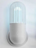 Portable capsule ultraviolet disinfection lamp in black, brown, green, or white colours