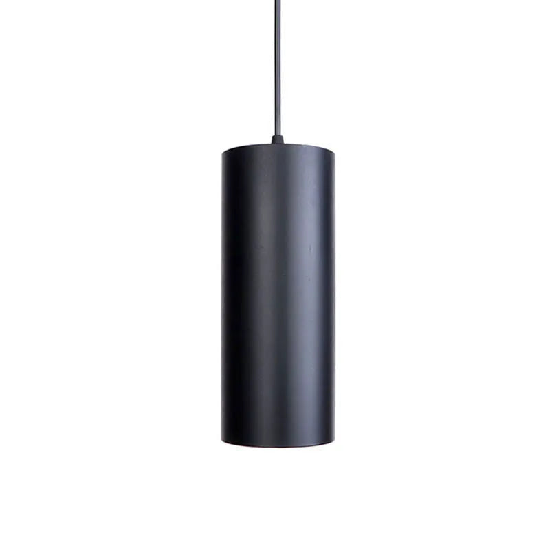 Retro iron art chandelier with matte black finish hanging from ceiling