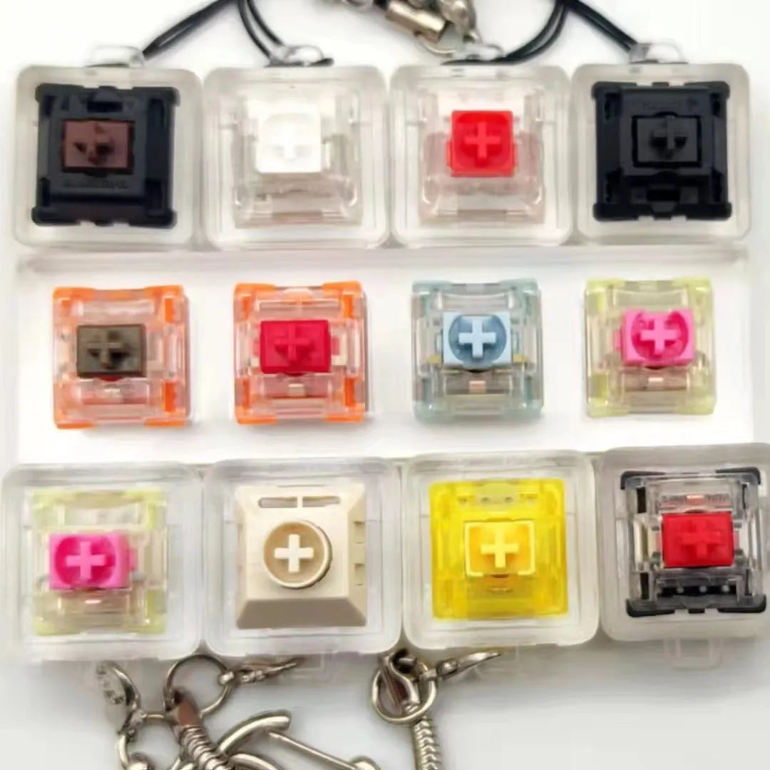 Yellow resin cheese character key cap for mechanical keyboard customisation