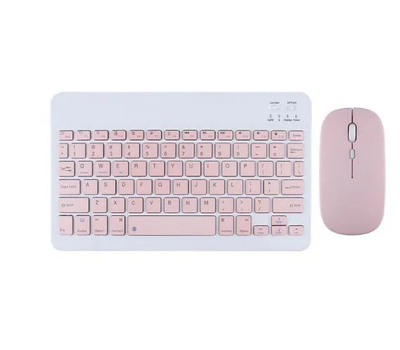 Bluetooth keyboard with rechargeable battery in multiple colour options