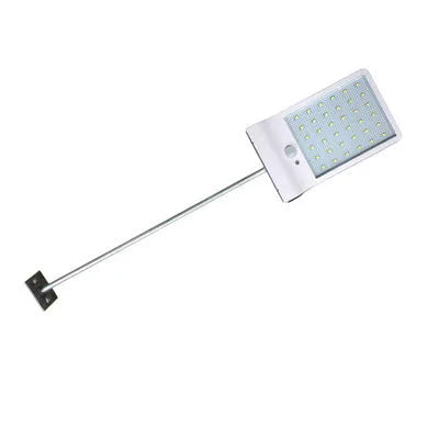 Black and white outdoor waterproof solar lamp IP65 LED garden light for villa courtyard