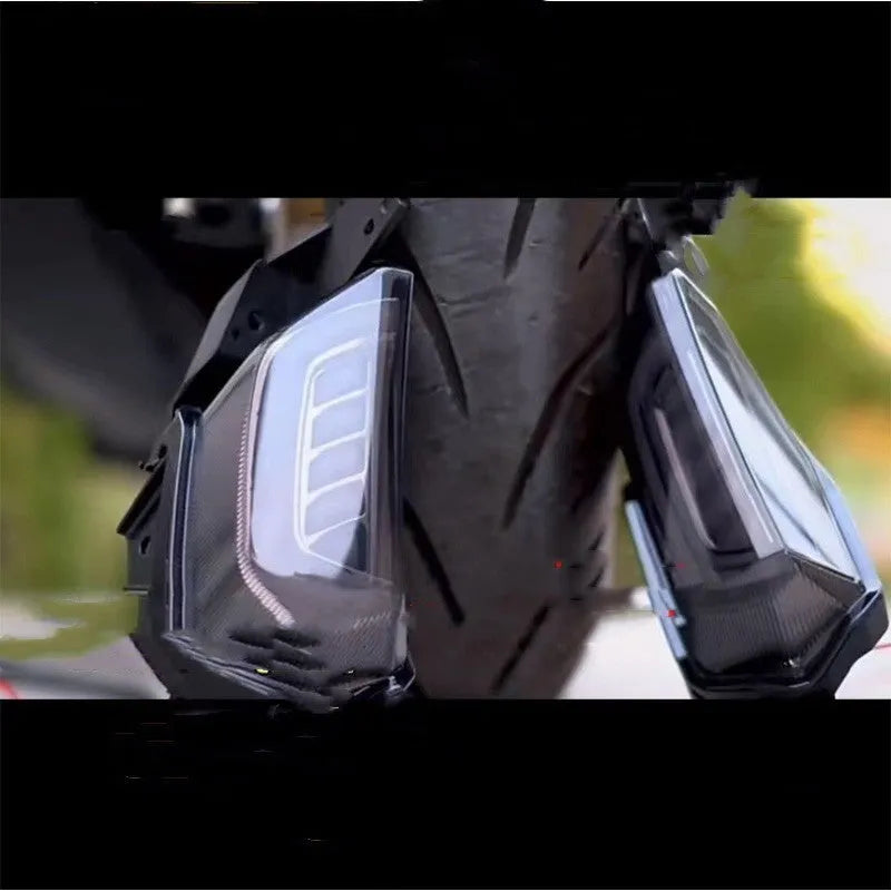Yamaha NMAX155 LED turn signal steering light kit in three colour options