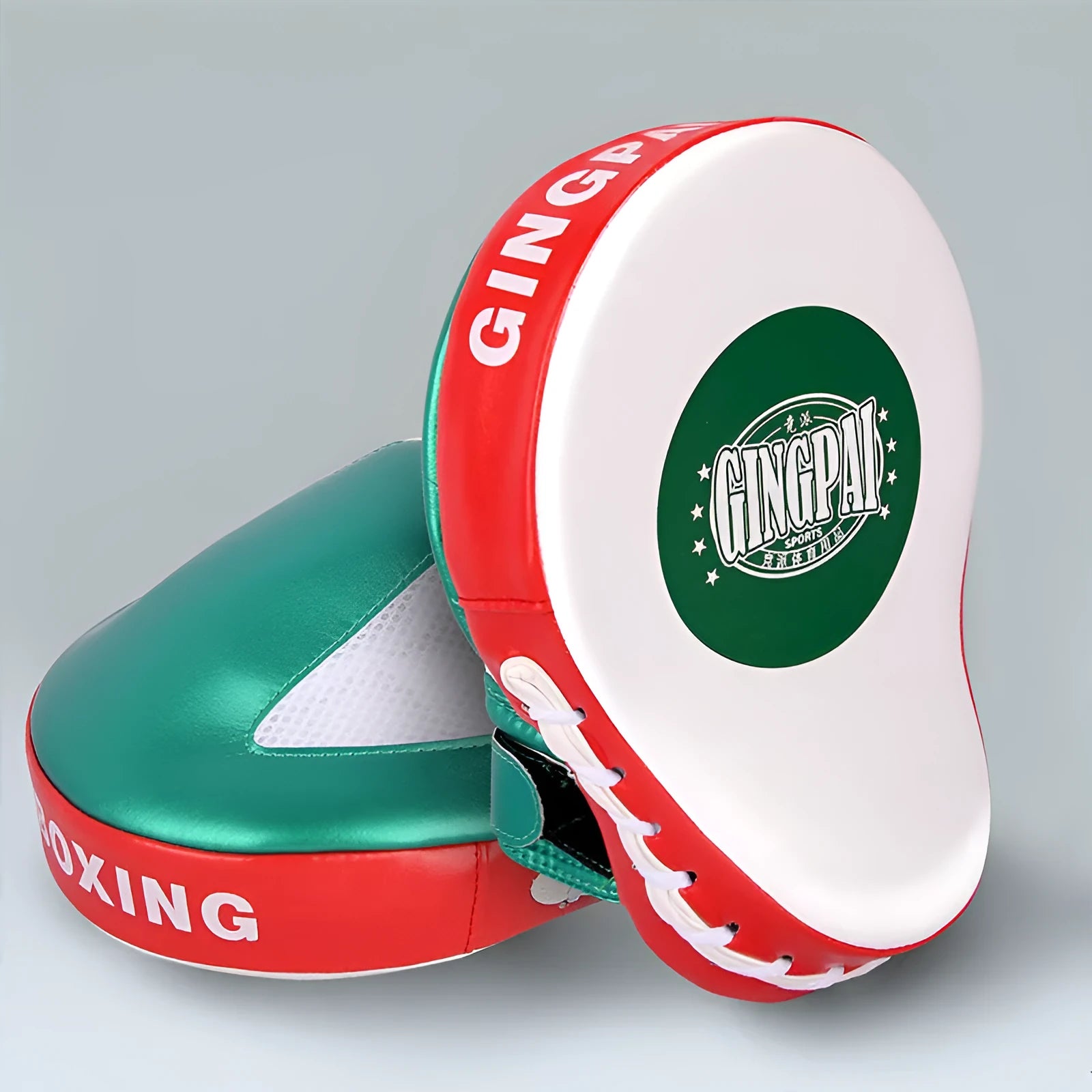 Vertical hanging PU leather baffle target for boxer and sanda training