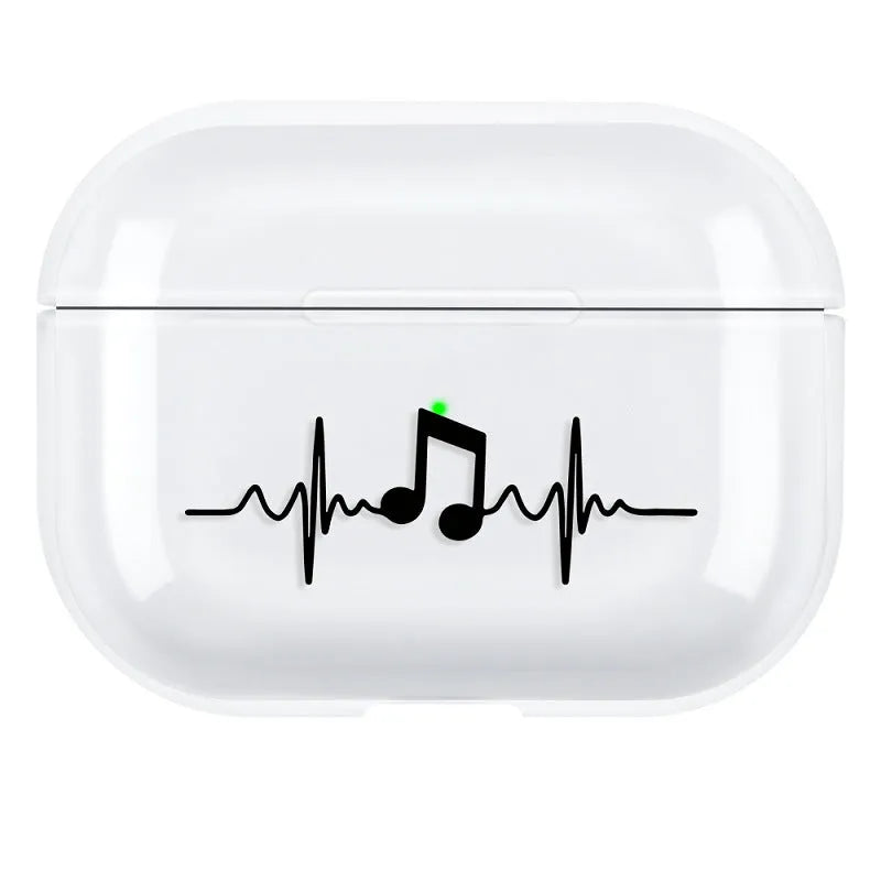 AirPods Pro 3 protective shell case in PC plastic solid colour design