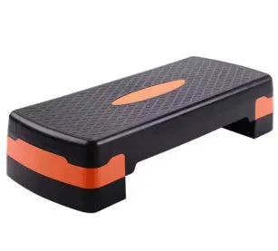 Grey Fit Step aerobic fitness platform measuring 68cm by 28cm, 15cm high.