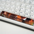 Wireless USB multimedia key cap set with ten colour options for non-mechanical keyboards packed in 100x5x5mm box