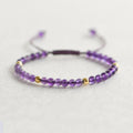 Natural freshwater pearl bracelet with crystal geometric shapes on elastic rope