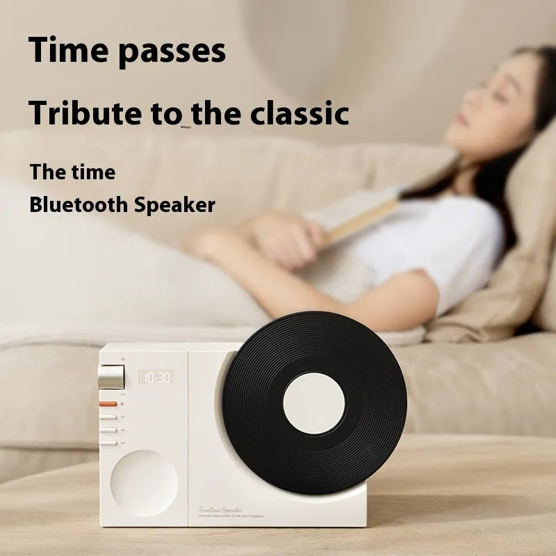 Mini portable Bluetooth speaker in Obsidian Black colour with USB charging port