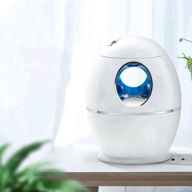 White columnar USB-powered humidifier with 2.5 litre tank for large rooms up to 60 square metres