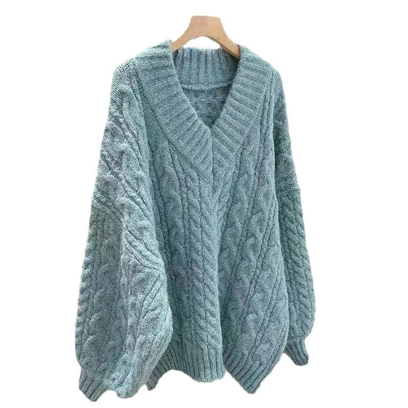 Thick knitted sleeveless sweater top with crocheted flower detail in loose fit free size polyest