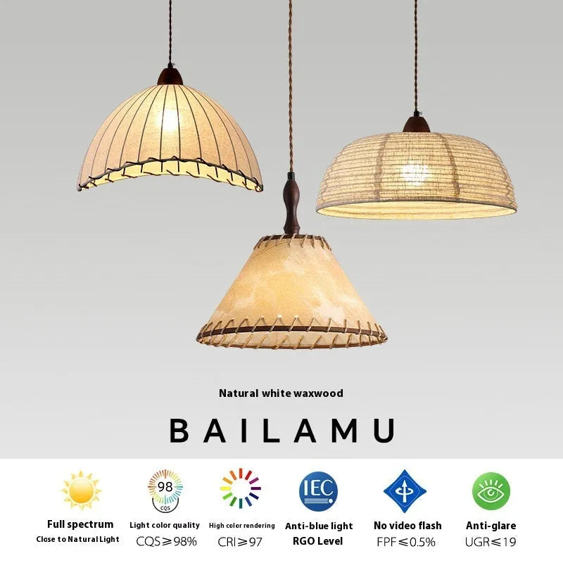 Retro iron chandelier with 1.5m adjustable height for dining room, bedroom or clothing store