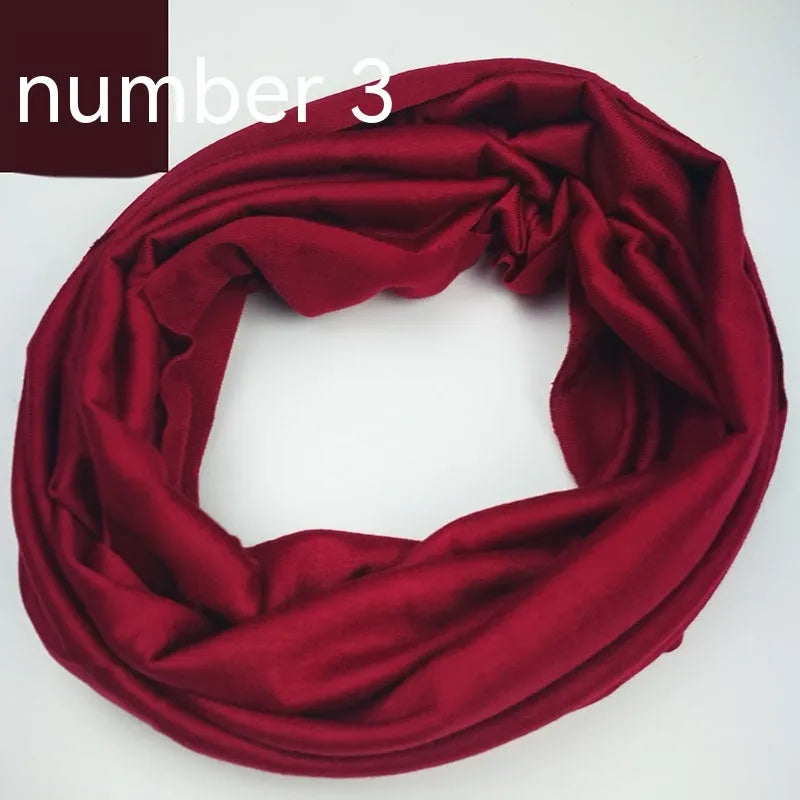 Seamless polyester magic headscarf in multiple colours for outdoor sports