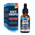 60ml bottle of ketone drops liquid supplement for weight management support.