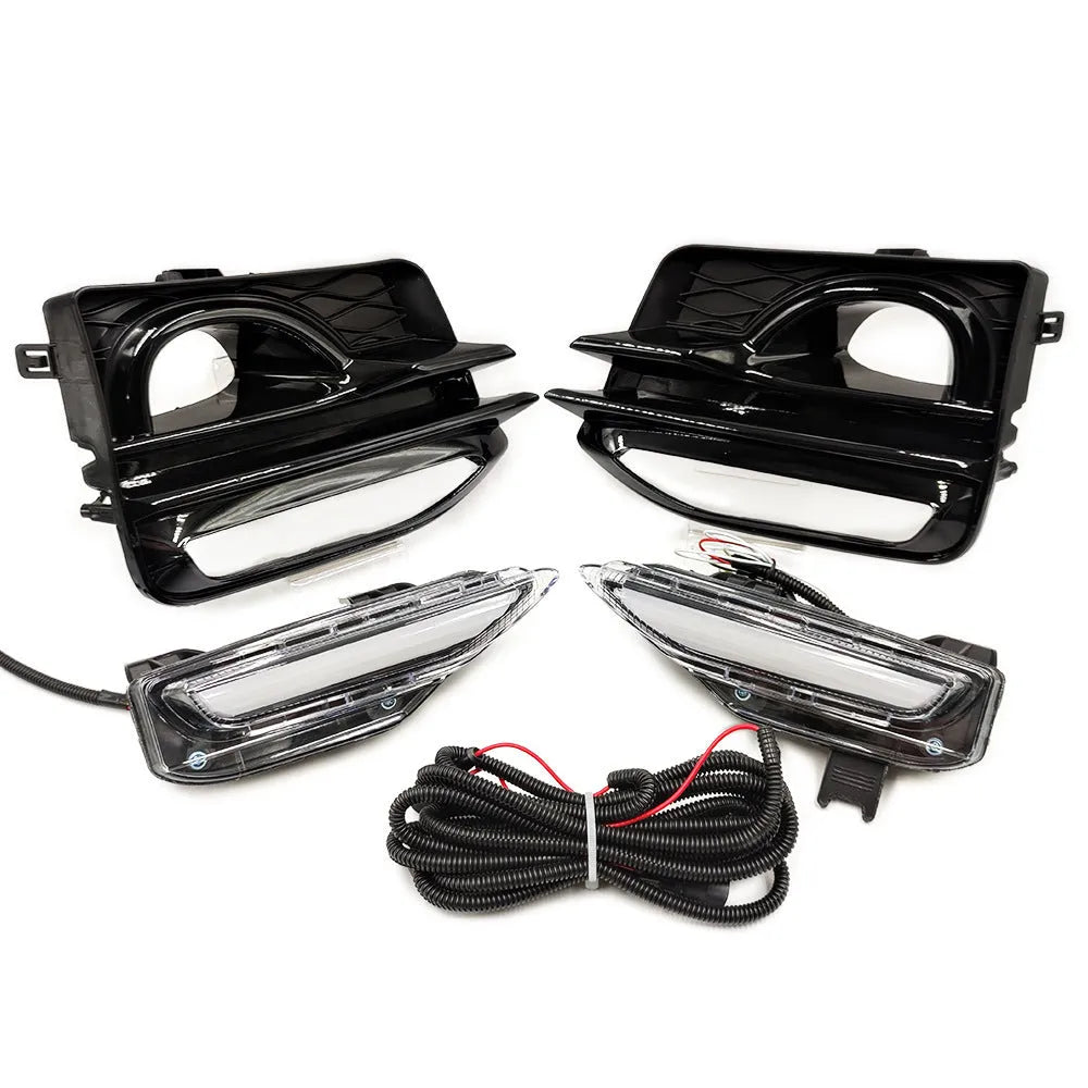 Infiniti Q50 Q70 front bumper LED replacement lamp unit with ABS housing
