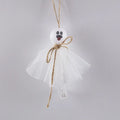 Halloween LED lighting chain with colourful ghost-shaped lamp beads for haunted venue decoration
