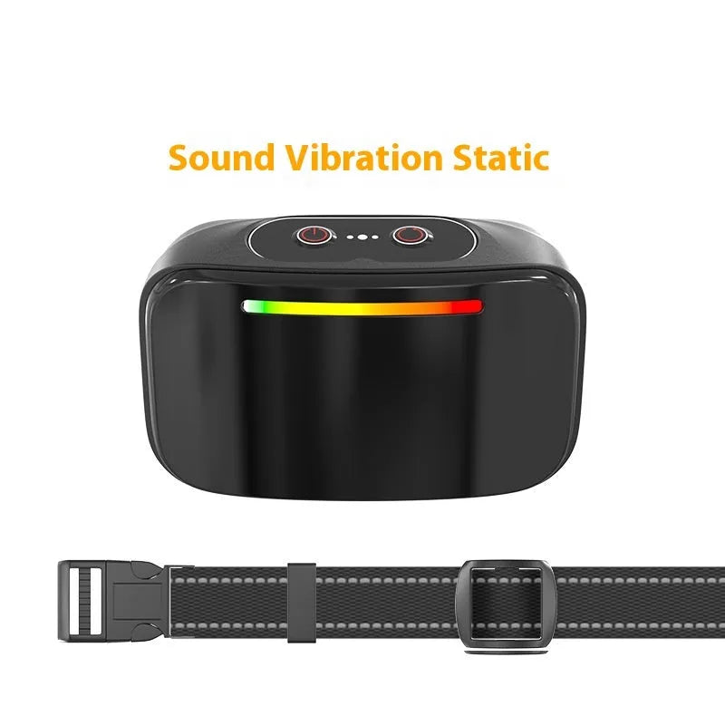 Automatic voice control bark stopper plastic dual mode 4-speed sensitivity dog training device