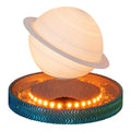 Small magnetic suspension night lamp with floating celestial 3D printed design