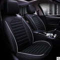 Disposable leather car seat cushion with flax and breathable fibre hemp, universal five-seat fit, multiple colours