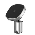 Magnetic wireless car phone holder for iPhone 12 series, Qi charging, Type-C, Grey or Silver, air vent or dashboard mount