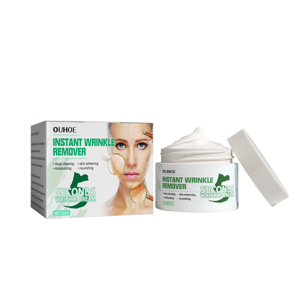 30g anti-aging anti-wrinkle face cream with hydrating formula in standard packaging