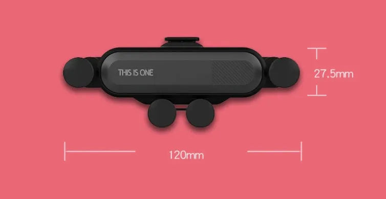 10W Qi car wireless charger with infrared sensor air vent mount in Black Blue Silver