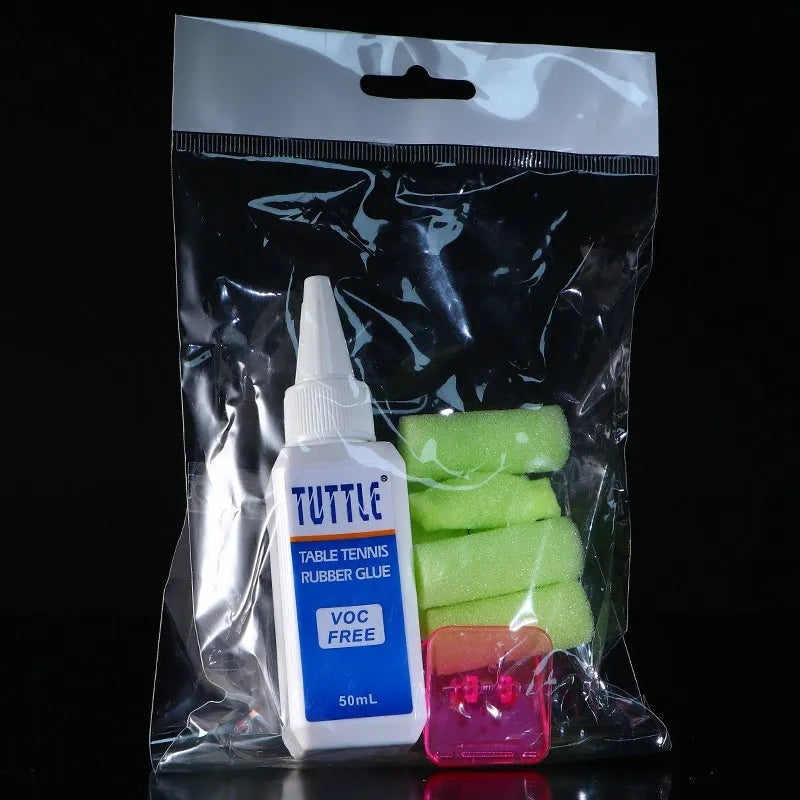 50ml bottle of table tennis inorganic glue for racket rubber and ball game use