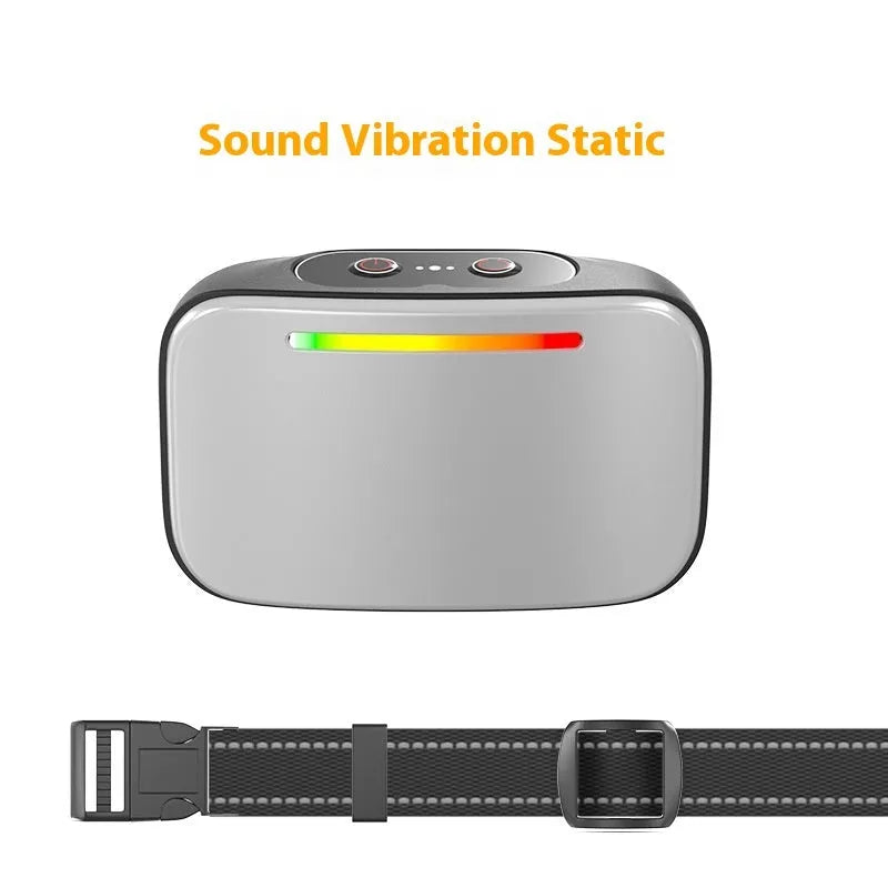 Automatic voice control bark stopper plastic dual mode 4-speed sensitivity dog training device