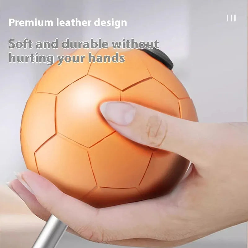 Vertical boxing reaction speed ball with roly-poly design and boxing gloves