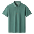 Men's loose fit cotton T-shirt in multiple colours on a hanger